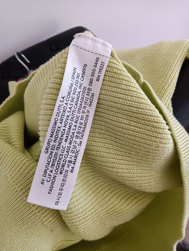 Jersey Cuello Mock Massimo Dutti M