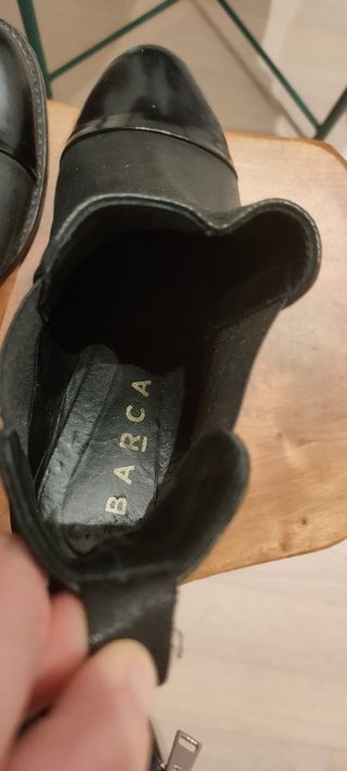 Stivaletto nero Barca