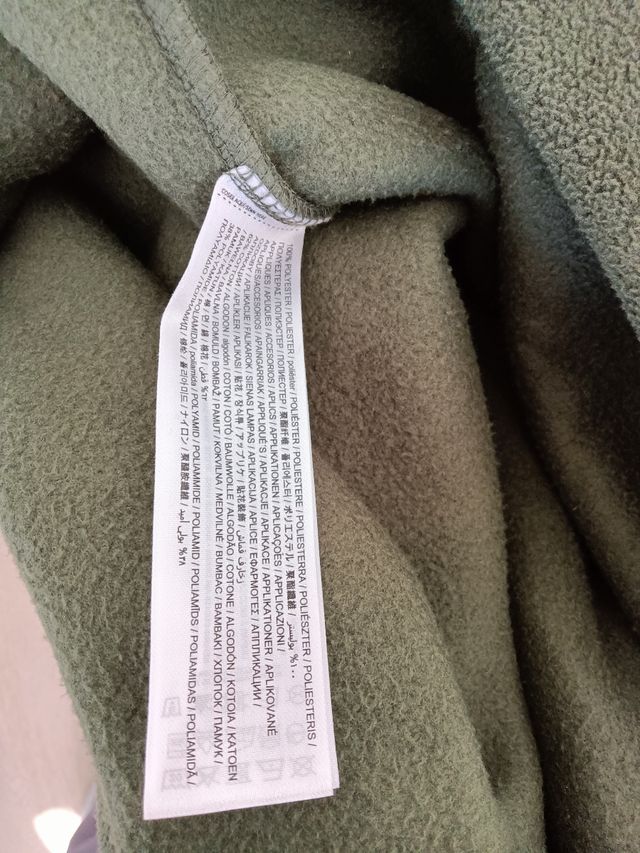 Sudadera capucha Mango caqui L