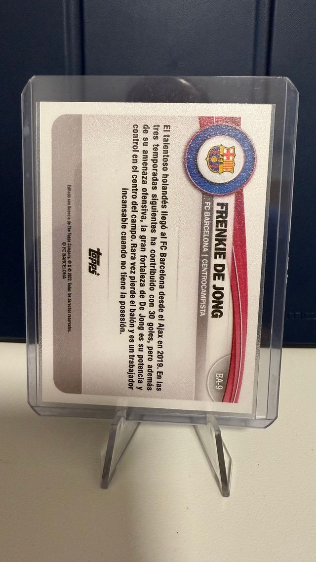 Cards Numeradas Barça