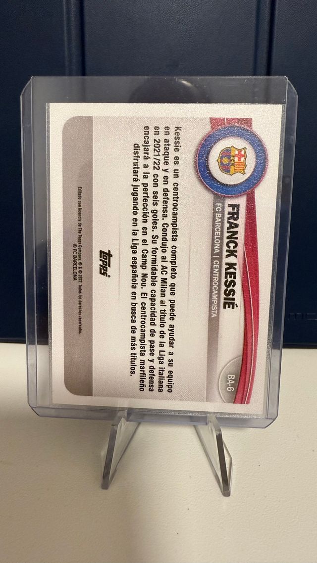 Cards Numeradas Barça