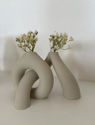 Vasos Entrelaçados Decoração casa Obra Prima Minim