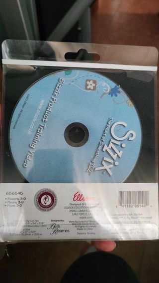 Troquel rosa 3D para maquina Sizzix Big Shot