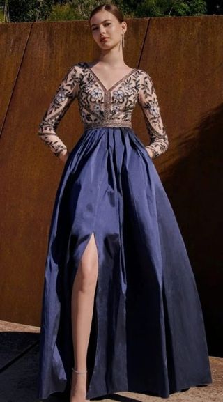 Vestido de fiesta Colección Aire Barcelona 2024