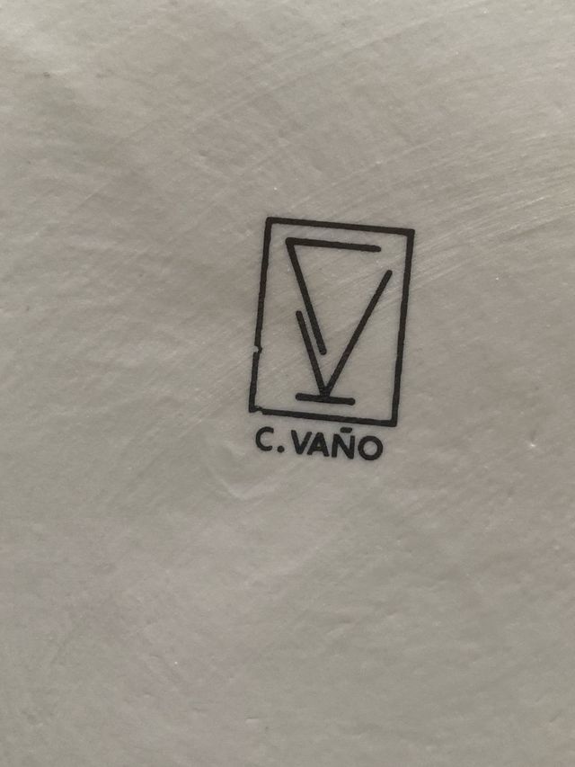 Plato porcelana 25 aniversario