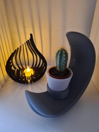 Vaso Decorativo LUA– Peça de Design Moderno