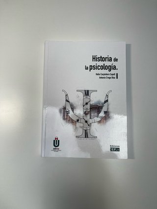 Libro “Historia de la Psicología”