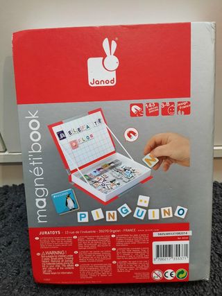 Maletín abecedario magnético Janod
