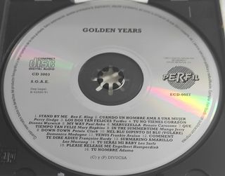 CD Golden Years,"Grandes Éxitos de 60-70