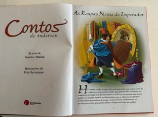 Livro Contos de andersen