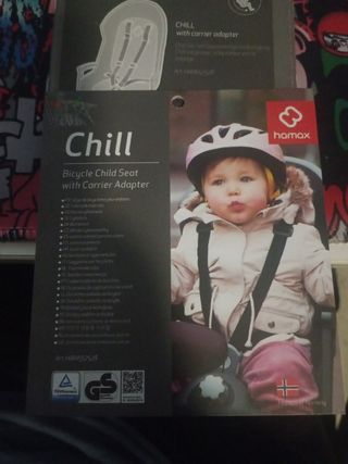 Silla infantil bicicleta hasta 22kg