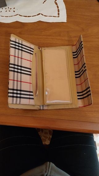 Portafoglio burberry