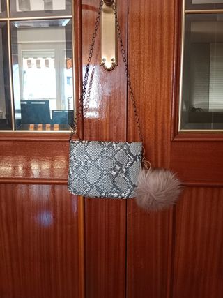 Bolso estampado serpiente