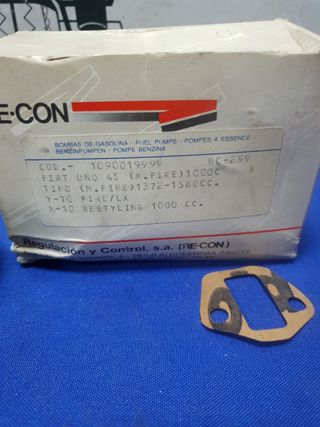 Fiat Uno, tipo, lancia bomba combustible