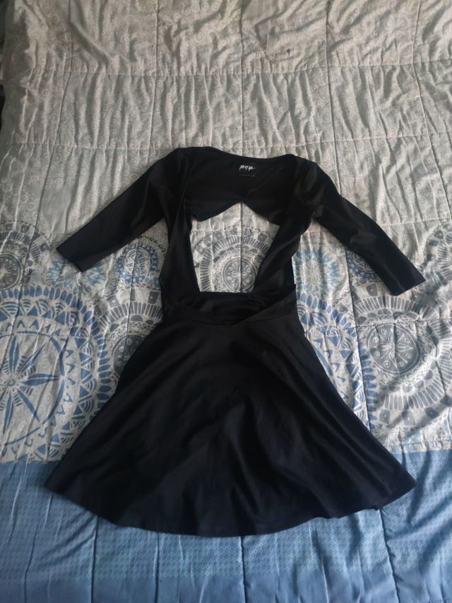 Falda unida con mangas talla M