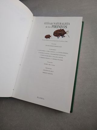 Guía del naturalista de los pirineos.