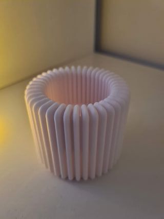 Porta Vela Moderno com LED | Elegância Minimalista