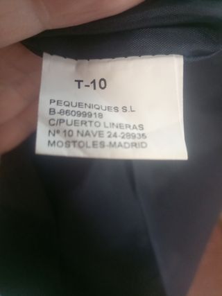 Traje comunion niño