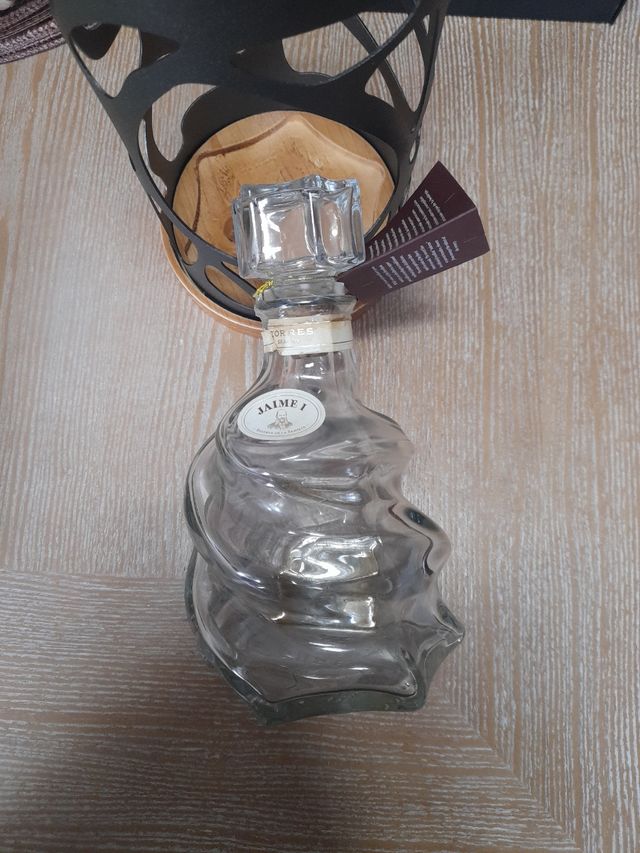 Botella vacía brandy Jaime I