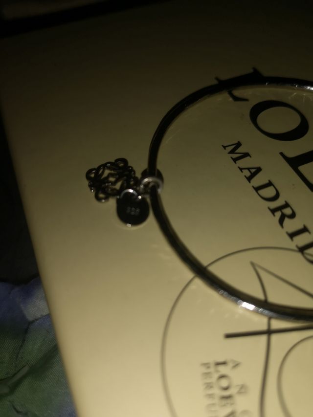PULSERA  LOEWE PLATA 925 AUTÉNTICA