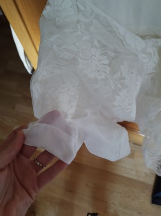 Cancán vestido novia