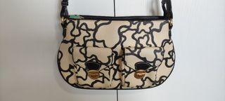 Bolso/bandolera Tous crema