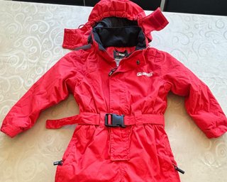 Equipo de esquiar unisex para niños.