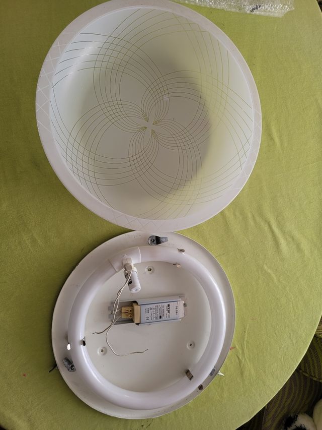 Plafon lampara circular