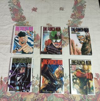 Tomos del Manga OPM del 1 al 6 español