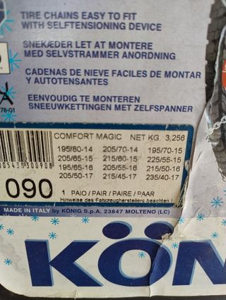 Catene da neve Konig