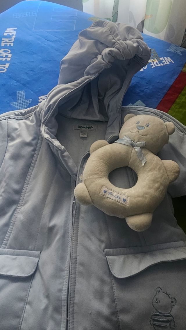 Buzo chaquetón bebé 3 6 meses