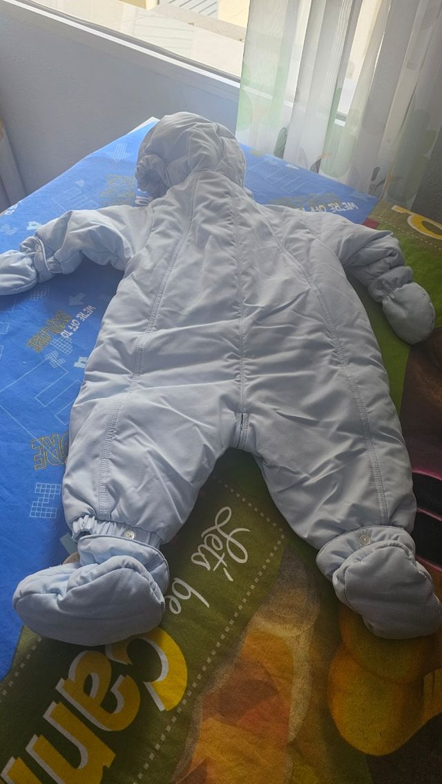 Buzo chaquetón bebé 3 6 meses