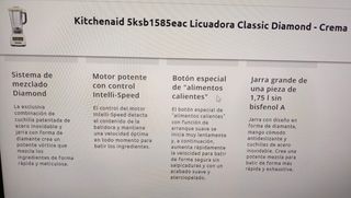 Batidora Licuadora KitchenAid Classic