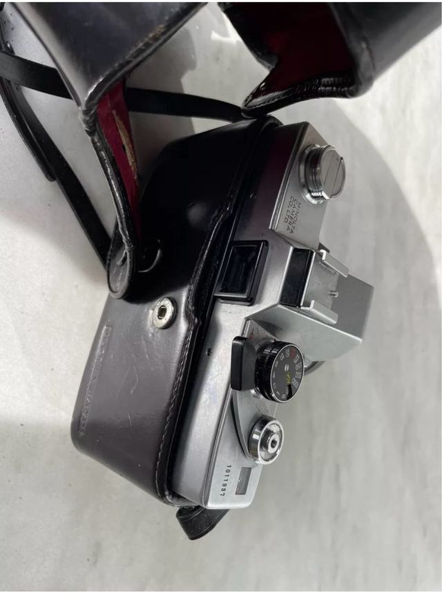 Cámara minolta srt 101 y MC rokkor PF 1:17 f55mm