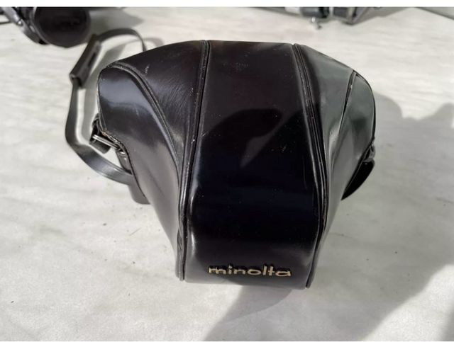 Cámara minolta srt 101 y MC rokkor PF 1:17 f55mm