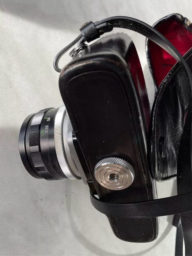 Cámara minolta srt 101 y MC rokkor PF 1:17 f55mm