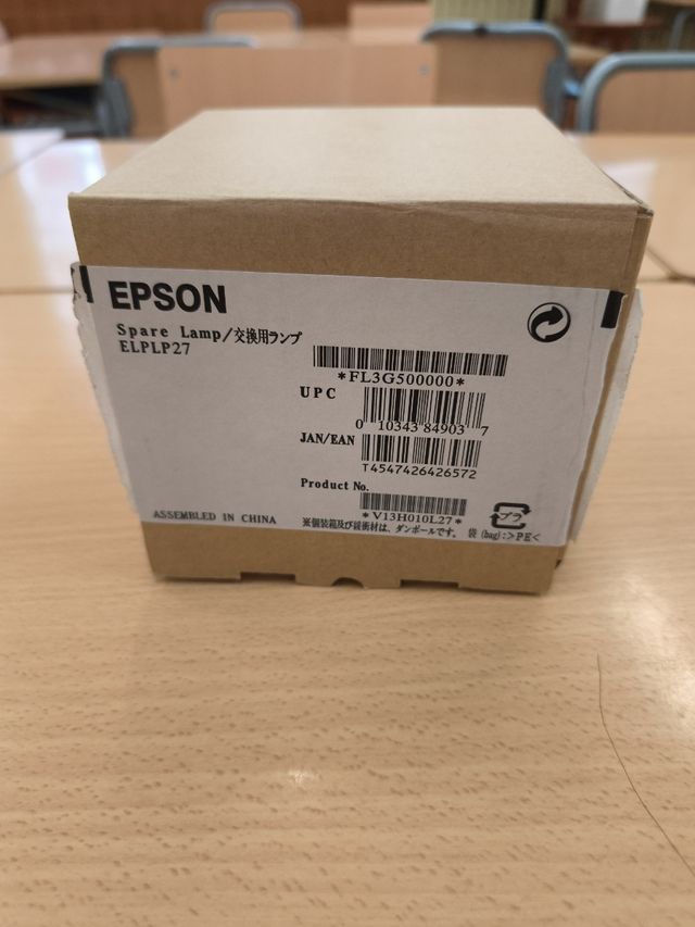 Lámpara proyector Epson ELPLP27