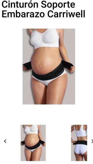 Prenatal cinturón descanso embarazada