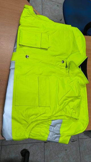 CHALECO MULTIBOLSILLOS AMARILLO T-XL