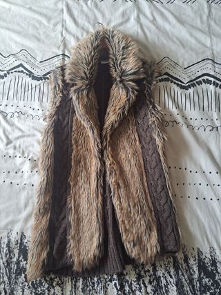 Chaleco de pelo