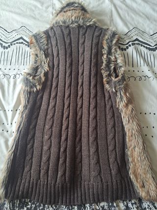 Chaleco de pelo
