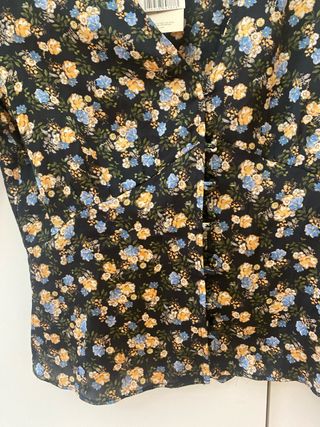 Camisa satinada mango