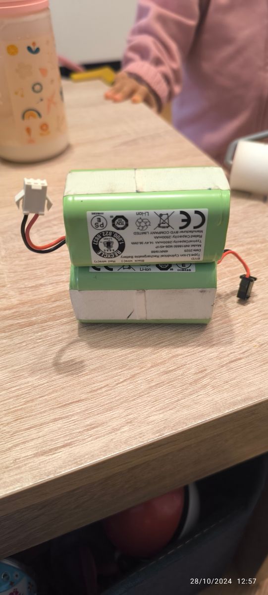 Bateria aspirador cecotec 14'4v 2600mha