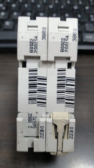 Interruttori magnetotermici Merlin Gerin multi9 C6