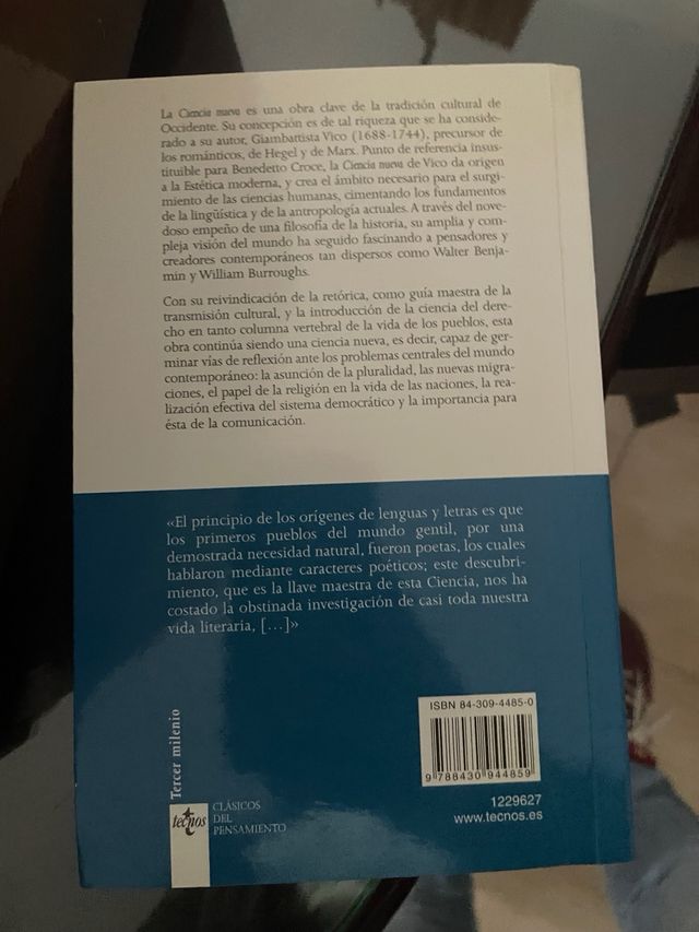 Ciencia nueva (Spanish Edition)