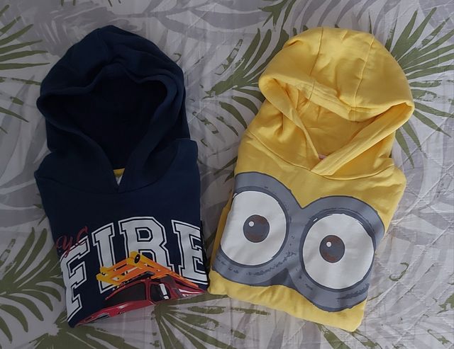 Pack 2 sudadera niño T6-7 años