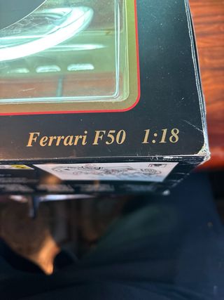 Maqueta Ferrari F 50 año 1995