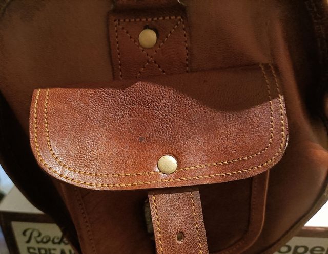 Borsa uomo donna in pelle vera