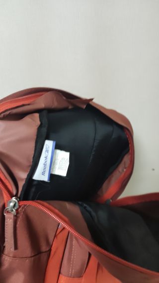 Mochila Reebok color naranja