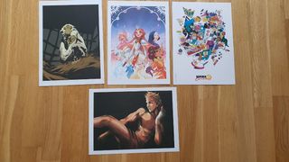 Pack 6 láminas y revista Norma Editorial